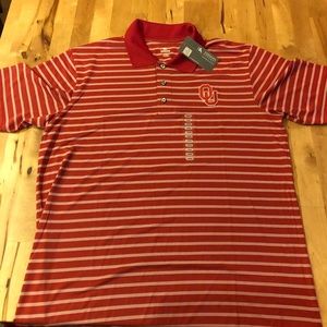 Oklahoma Sooners Polo, New, Size L